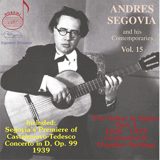 【CD】セゴビア、ほか〈セゴビアとその同時代人たち Vol.15 〜スペイン・ギター Part 3:1990-1939〉
