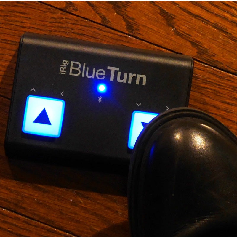 iRig Blue Turn 譜めくりペダル