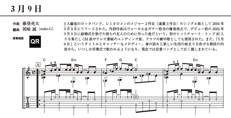 【楽譜】ソロギターのためのヤング・ポピュラーミュージックVol.2/岡崎 誠・編曲(タブ譜、演奏動画QRコード付)