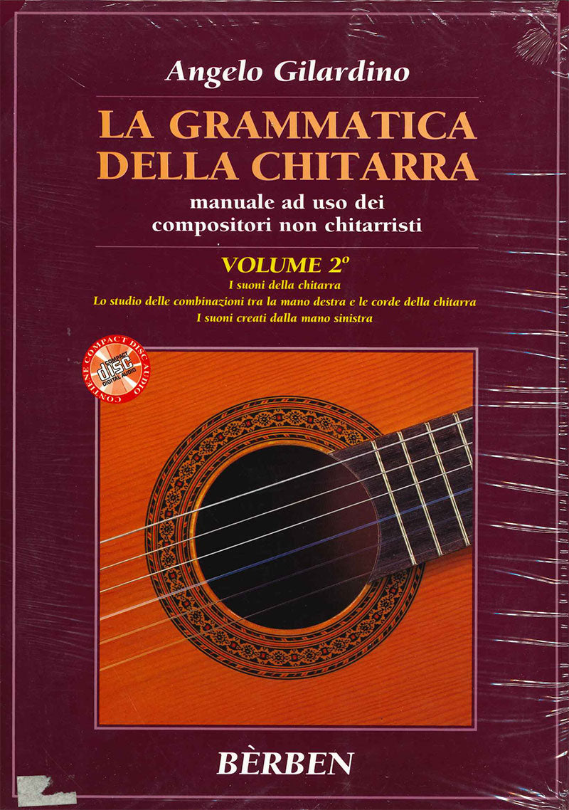 【楽譜】ジラルディーノ:ギターの文法第2巻(ギターを弾かない作曲家のためのマニュアル)CD付き