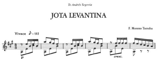 【楽譜】スペインのギター音楽(M=トローバ,ソレル,アンスネス,スリナッチ,グラナドス他,全9曲)
