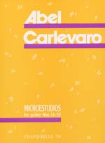 【楽譜】カルレバーロ:ミクロエストゥディオスVol.4 No.16〜20