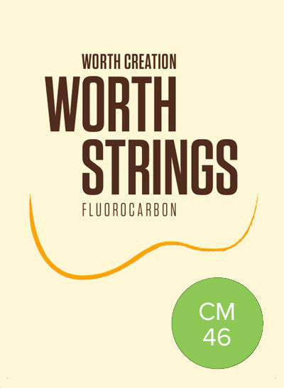 WORTH(ワース) CM Clear ウクレレ弦 クリアフロロカーボン Medium(set)