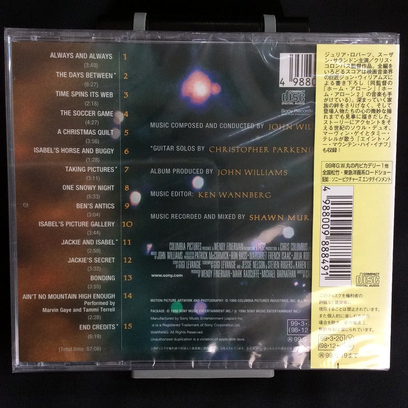 【CD】パークニング(*)他〈グッドナイト・ムーン、オリジナル・サウンドトラック〉(音楽:ジョン・ウィリアムズ)