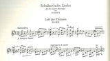 【楽譜】メルツ:ギターのための6つのシューベルト歌曲(ギター独奏版&歌とギター伴奏版)