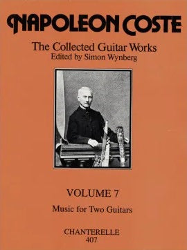 【楽譜】コスト：ギター作品集第7巻：二重奏曲集（2G）［ワインバーグ編］