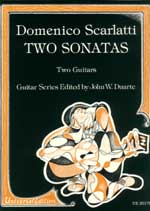 【楽譜】スカルラッティ：ソナタ集Vol.6（2G）［デュアート編曲］（K.352，353）