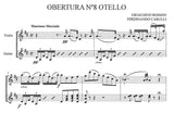【楽譜】カルッリ：ヴァイオリンとギターのためのロッシーニの序曲より「オテロ」[ガジャルド校訂]
