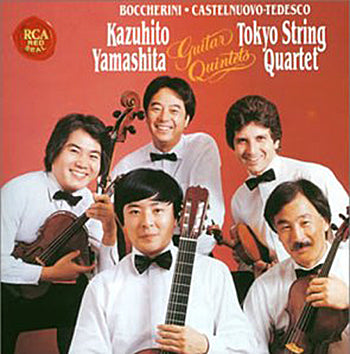 CD】山下和仁＆東京カルテット〈ボッケリーニ、C=テデスコ：ギター五