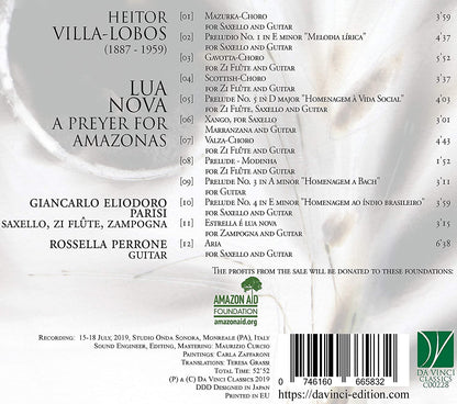 【CD】ジャンカルロ・エリオドーロ・パリシ（サクセロ、ジ・フルート、ザンポーニャ）、ロッセッラ・ペローネ（ギター）〈新月〉