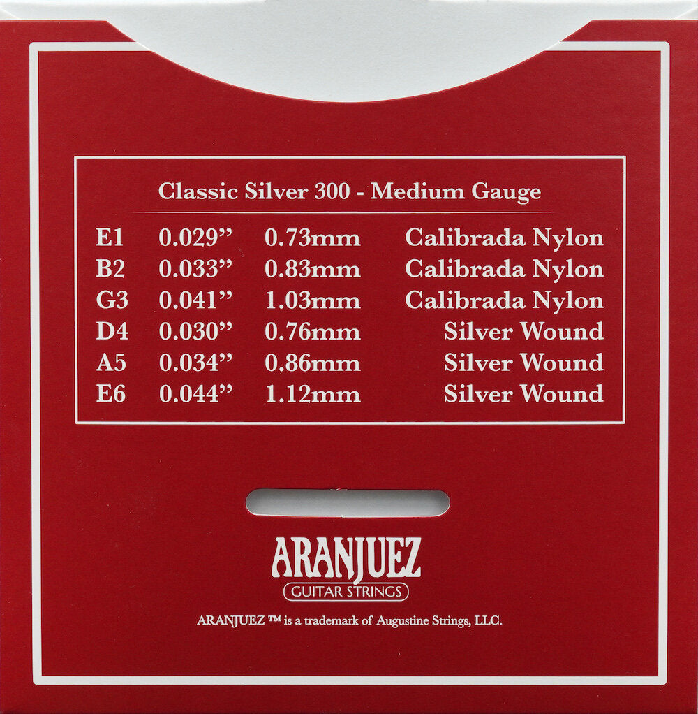 【4～5月再入荷予定】アランフェス／クラシック・シルバー300／ミディアムゲージ (SET)