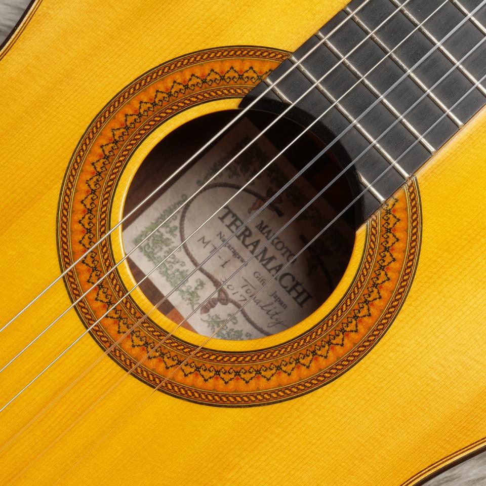 寺町誠 Makoto Teramchi 2017年 MT-1 Tonality (松・ローズウッド 640mm) 【中古】 クラシックギター