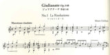 再出版【楽譜】ジュリアーニ：ギターソロのためのジュリアナーテOp.148／私の愛する花の選集Op.46