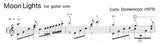 【楽譜】ドメニコーニ：月の光