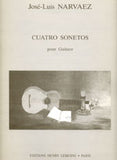 【楽譜】ナルバエス：4つのソネットOp.20［1994年の作品］