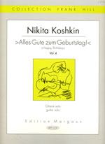 【楽譜】コシュキン：お誕生日おめでとう（やさしい小品集）Vol.4