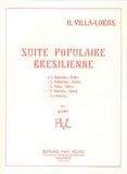 【楽譜】ヴィラ=ロボス：ブラジル民謡組曲第4番／ガボット・ショーロ