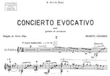 【楽譜】コルデーロ,E：コンシエルト・エボカテイーボ（Gソロ譜）［ディアス運指］