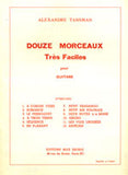 【楽譜】タンスマン：12の非常にやさしい小品第2集（全12曲）