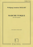 【楽譜】モーツァルト：トルコ行進曲（2G）［プジョール編曲］