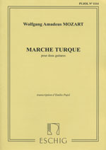 【楽譜】モーツァルト：トルコ行進曲（2G）［プジョール編曲］