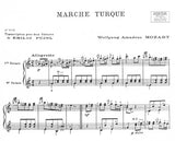 【楽譜】モーツァルト：トルコ行進曲（2G）［プジョール編曲］