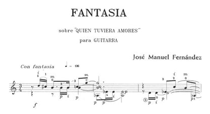 【楽譜】フェルナンデス：ファンタジア