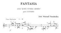 【楽譜】フェルナンデス：ファンタジア