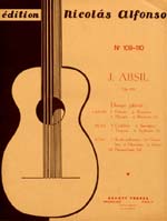 【楽譜】アプシル：12の小品Op.159第1巻［アルフォンソ編］