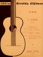 【楽譜】アプシル：12の小品Op.159第2巻［アルフォンソ編］