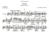 【楽譜】C=テデスコ：ソナタ「ボッケリーニ讃歌」Op.77［セゴビア運指］