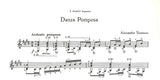 【楽譜】タンスマン：華麗な舞曲（ダンサ・ポンポーサ）［セゴビア運指］