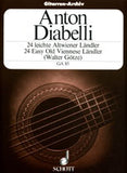 【楽譜】ディアベッリ：24のやさしいレントラー舞曲［ゲッツェ編］