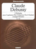 【楽譜】ドビュッシー：3つの前奏曲（2G）［クラウゼ編曲］
