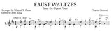 【楽譜】グノー：ファウスト・ワルツ［M.Y.フェレール編キング校訂］