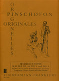 【楽譜】ショパン：2つのワルツOp.69-1&2（G&旋律楽器）［ピンショフ編曲］
