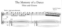【楽譜】デュアート：舞踏会の想い出Op.64（G&Fl）