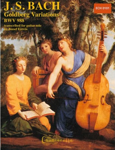 【楽譜】バッハ：ゴルトベルク変奏曲BWV988［エトヴェシュ編曲］