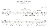 【楽譜】アサド：ジョビニアーナ第3番
