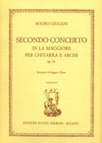 【楽譜】ジュリアーニ：協奏曲第2番Op.36（G&弦楽)［キエザ校訂］