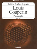 【楽譜】クープラン：パッサカリア［セゴビア編曲］