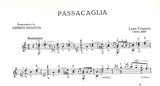 【楽譜】クープラン：パッサカリア［セゴビア編曲］
