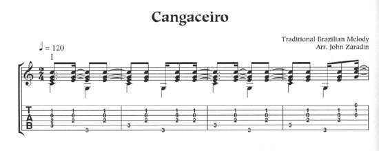【楽譜】サラディン編：ブラジルのギター音楽