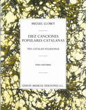 【楽譜】リョベート編：10のカタルーニャ民謡集