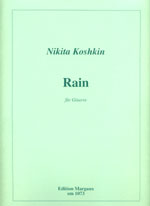 【楽譜】コシュキン：雨