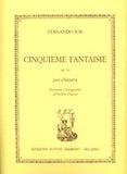 【楽譜】ソル：第 5 幻想曲op.16 ［キエザ校訂］