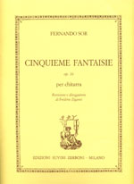 【楽譜】ソル：第 5 幻想曲op.16 ［キエザ校訂］