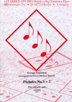 【楽譜】ガーシュウィン：前奏曲第1番，2番［K.M.クラウゼ編曲］