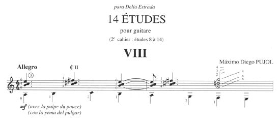 【楽譜】プホール：14の練習曲第2集（No.8-14）