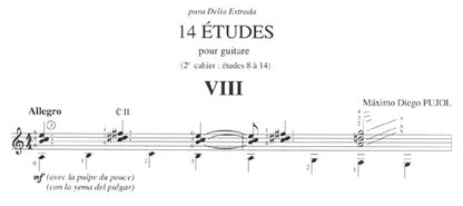 【楽譜】プホール：14の練習曲第2集（No.8-14）